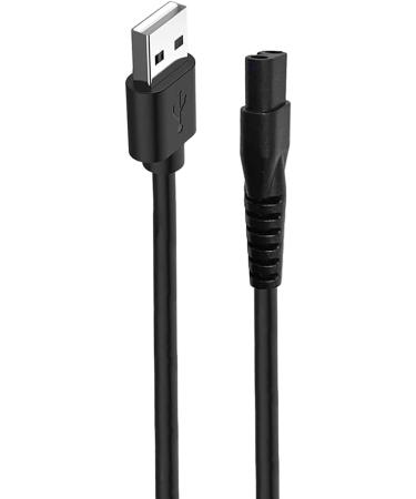 USB Charging Cable for GLAKER Mens Hair Clippers K11S T-Blade Trimmer I11 / I3F