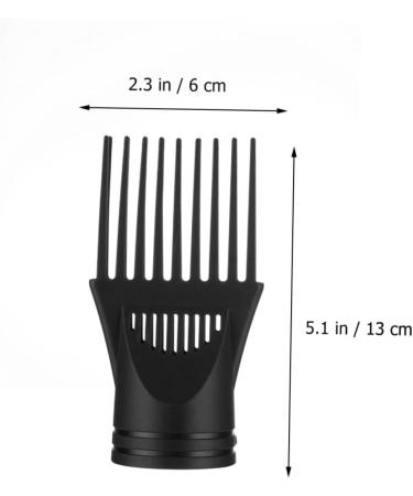 Didiseaon 5pcs Hair Dryer Comb Hair Styling Nozzle Wide-tooth Comb Attachment Blower Dryer Comb Attachment Hairdressing Tool Hair Diffuser Blower Comb Dry Clothes Wide Tooth Comb Plastic - Buy Online on GoSupps.com