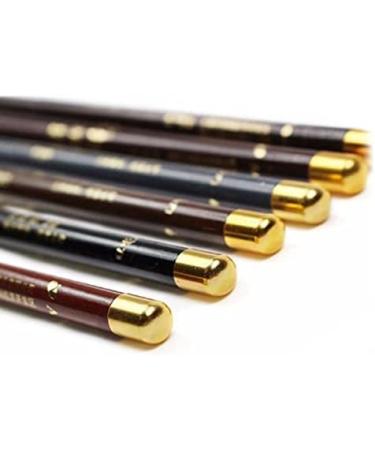 PiurUf Eyeliner Fashion Eyebrow Pencil Easy to Color Waterproof 5 Colors Black Gray Brown Accurate Brow Professional Beauty Cosmetic Tool Black Felt EyelinerChina - Buy Online on GoSupps.com