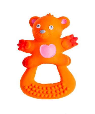 Lanco 8424678908710 teething ring 100% natural rubber orange 200 g