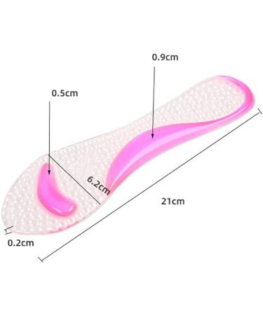 Buy Silicone High Heel Cushion Inserts | Gel Sandal Insoles with High Arch Support for Women & Men | Clear Ball of Foot Pads - Buy Online on GoSupps.com