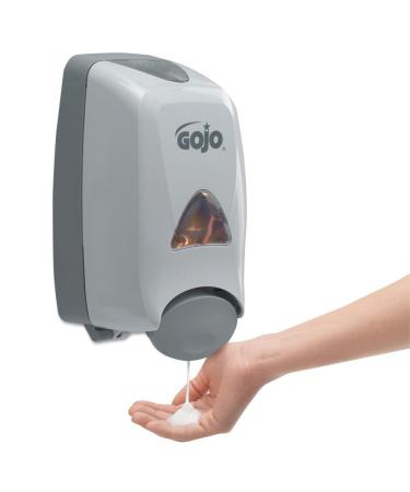 GOJO Luxury Foam Antibacterial Handwash Fresh Fruit Fragrance 1250 mL Foam Hand Soap Refill for GOJO FMX-12 Push-Style Dispenser (Pack of 1) Unscented 169.07 Fl Oz (Pack of 1) - Buy Online on GoSupps.com