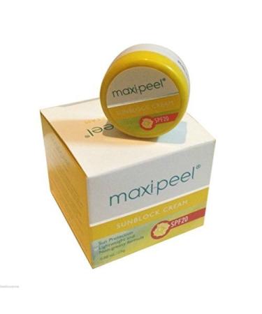 Maxi Peel Sunblock Cream with SPF 20 25g Genuine Philippines Imported
