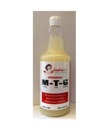 Shapley's 32 Fl Oz Original M-T-G Skin Healing and Hair Growth Skin Treatment Mane and Tail Detangler