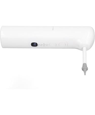IPX7 Waterproof Ear Cleaning Washing Kit - Electric Ear Irrigation System for Home Use | Safe & Effective Adult Care (White - Buy Online on GoSupps.com