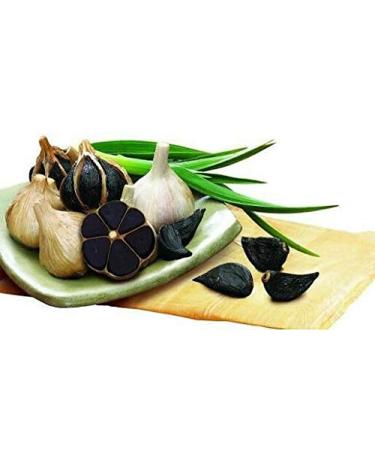 Peeled Black Garlic: Organic American, Aged & Fermented 120 Days - Buy Online on GoSupps.com