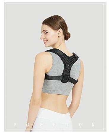 2023 Adjustable Posture Corrector for Men & Women | True Fit Back Support & Pain Relief - Upper Back Brace for Neck & Shoulder Therapy - Buy Online on GoSupps.com