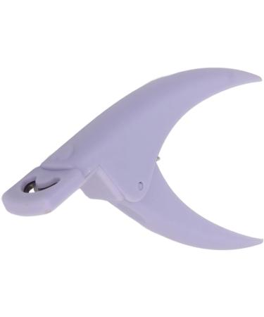 Professional Acrylic Nail Clippers - Purple | Home Salon Beauty DIY - Buy Online on GoSupps.com