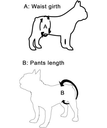 Glenndarcy Dog Diapers for French Bulldogs - No Tail Hole Medium Size Floral Design - Perfect for International Shipping - Buy Online on GoSupps.com