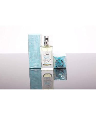 Fragrance Eau De Toilette - 5ML plus Re-useable Purse Atomizer and Refill (Silver)