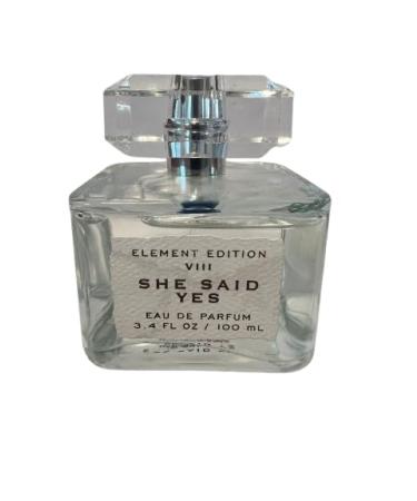 She Said Yes Eau de Parfum 3.4 FL Oz 100 ml