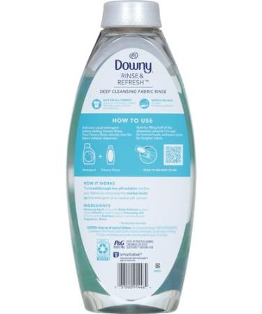 Downy Rinse & Refresh Laundry Odor Remover & Fabric Softener Cool Cotton 48 Fl Oz (Pack of 2) - HE Compatible Safe on All Fabrics International Shipping Available - Buy Online on GoSupps.com