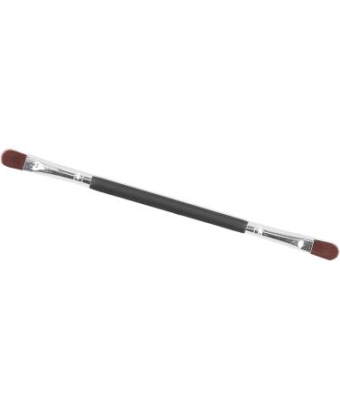 Double End Concealer Brush Travel Portable Soft Hair Cosmetic Brush Makeup Tool Uniform Coverage Synthetic Fiber Hair Wooden Handle Suitable for Eyes Nose and Mouth  - Buy Online on GoSupps.com