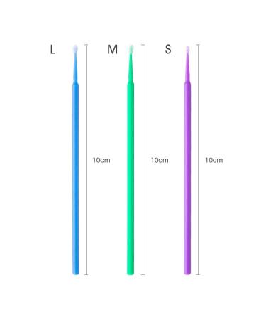 500 Microbrushes for Eyelash Extensions & Makeup - Quality Microb rstchen for Eyelash Lifting & Oral Hygiene | International Shipping - Buy Online on GoSupps.com