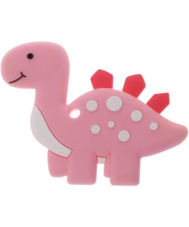 WOWOWO Dinosaur Baby Teether Necklace | BPA Free Silicone Chew Accessories for Safe Teething | International Shipping Available - Buy Online on GoSupps.com