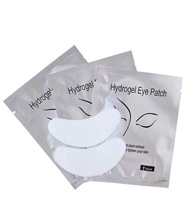 50 pairs Eyelash Lash Extension Under Eye Gel Pads Lint Eye Patches Eye Mask Beauty Tool-Fox Head 0.02 Ounce (Pack of 50)