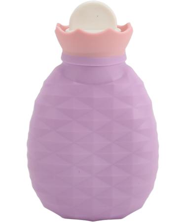 Shop Leak-proof Silicone Hot Water Bottle - Soft Pain Relief for Neck & Shoulder (Purple) | International Shipping - Buy Online on GoSupps.com