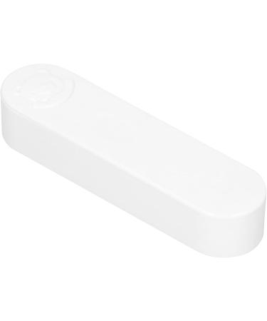 Gloglow Cotton Swab Box - Portable Mini Travel Container for Organizing Swabs | 5.3 x 1.4 x 0.9 Inches - White - Buy Online on GoSupps.com