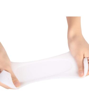 1 Pair Silicone Gel Moisturizing Socks Relieve Plantar Fasciitis Pain Heel Silicone Socks Foot Anti-Cracking Protector Foot Care Tool Prevention Socks (L-White) - Buy Online on GoSupps.com
