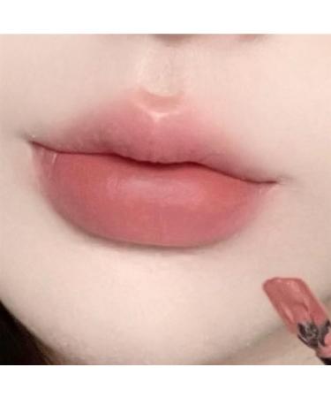 BADALO Velvet Mist Water Mist Lip Mud Soft Silky Matte Matte Vegan White NonStick Lip Gloss Lip Glaze Lipstick Color 1 Nude Mist Pink Peach - Buy Online on GoSupps.com