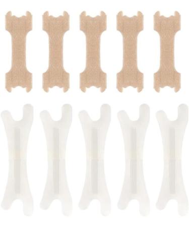 Hypoallergenic 20Pcs Nasal Strips for Snoring & Congestion Relief - Skin+Transparent - Buy Online on GoSupps.com