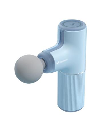 Vitein myofascial pistol muscle massage device Fitness massage Electrical relaxation Neck membrane massage (color: blue S: 14.98 * 8.65 * 4.6cm) 14.98 * 8.65 * 4.6cm blue