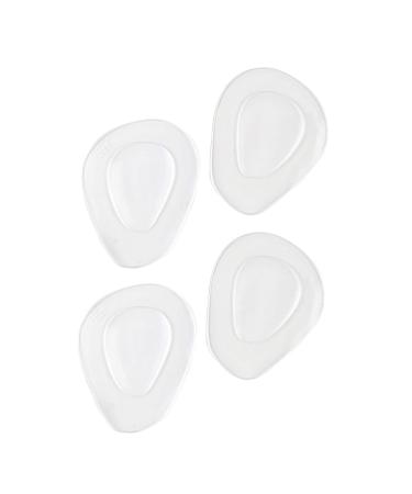 FRCOLOR 2 Pairs Non-Slip Cushion of Foot Inserts Neuroma Foot Pads High Heel Cushion Insert High Heel Pads Foot Cushion Pads Shoe Pad for Heels Half Insole Shoe Inserts Forefoot Pad Summer As Shown Medium