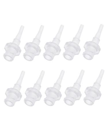 GALPADA 10Pcs Disposable Ear Washer Tips Portable Ear Cleaning Tools for Efficient Ear Irrigation Compatible with All Ear Made from Durable Material Easy to Clean and Store