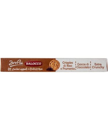  Italian Gourmet E.R. Balocco Zero Pi Biscotti Biscuits No Added Sugar Cookies with Rice and Wheat Pancakes Chocolate Drops and Extra Crunchy 210 g + Italian Gourmet Polpa di Pomodoro Box 400 g - Buy Online on GoSupps.com