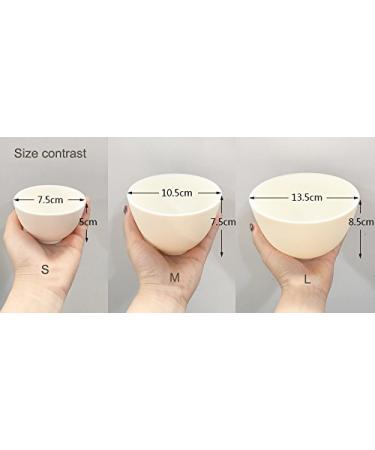 Elitzia ETBWP001 Silicone Color Mask Bowl - Powder Pink Cosmetic Tool for Salons | 4 Size Options (13.5 8.5) - International Shipping Available - Buy Online on GoSupps.com