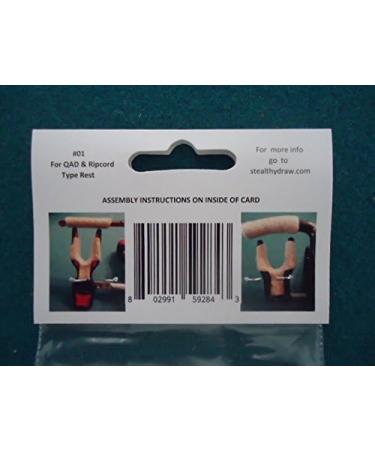 Stealthy Draw Arrow Rest Cover for QAD and Ripcord - Pack of 4 - Made in the USA - Buy Online on GoSupps.com