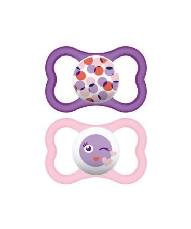 Fotopharmacy MAM Air 276L latex pacifier (16m+) 2 pieces purple one size