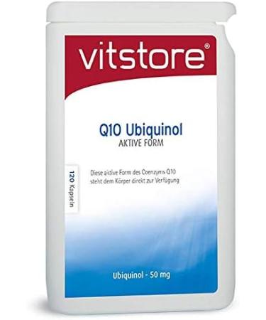 Q10 Ubiquinol Active Form 120 Capsules - Premium Coenzyme Q10 Supplement for Enhanced Energy & Health | International Shipping Available - Buy Online on GoSupps.com