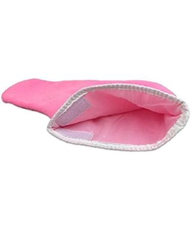 Professional Paraffin Wax Therapy Terry Cloth Booties for Feet Spa Pedicure Pink - Buy Online on GoSupps.com