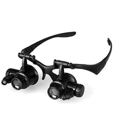 10X15X 20X 25X 4 Group Lens Double Glasses Head-Mounted LED Magnifier Combination Packages Good Times - Buy Online on GoSupps.com
