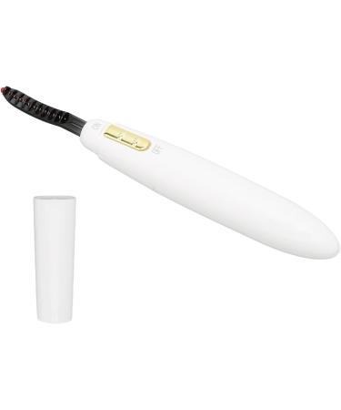 Verdant Touch Electric Eye Lashes Curler Heated Eyelash Curler Battery-Powered Electric Eye Lashes Curler Quick Heating Long Lasting Rechargeable White - Buy Online on GoSupps.com