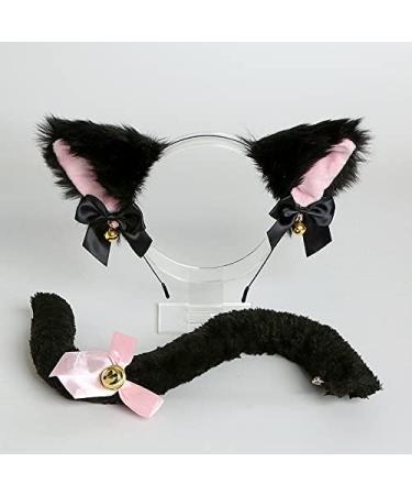 AJTUTUS Cartoon Ears Shape Hairband with Decor Cosplay Animals Tail Accessories for Women Girls Kid Party Headband - Buy Online on GoSupps.com