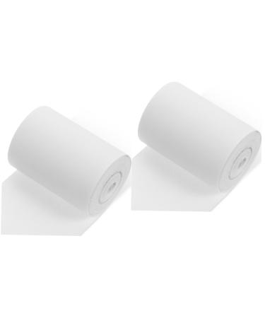 minkissy 2 Rolls Eyelash Spacer Eyeshadow Lash Extension Supplies Lash Extension Tapes Foam Pad Makeup Stuff Lash Tool Stickers Eyelash Beauty Tapes White Non-woven Fabric Make up Extend