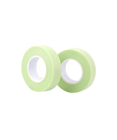 2 pi ces Ruban Adh sif Respirant Vert pour Extension de Cils Isolants Doux et lastiques Sparadrap pour Rehaussement et Dextensions