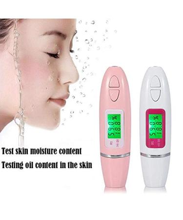 Advanced Skin Analyzer - Facial Tester & Water Oil Sensor | 2 Colors Available (White) - Shop Now - Buy Online on GoSupps.com