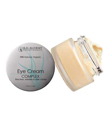 RD Alchemy - Natural & Organic Eye Cream Complex - Best Eye Cream for Dark Circles  Wrinkles  & Eye Bags. Anti Aging Retinol & Peptides Lighten Dark Circles & Smooth Fine Lines & Crow's Feet. Great for All Skin Types.