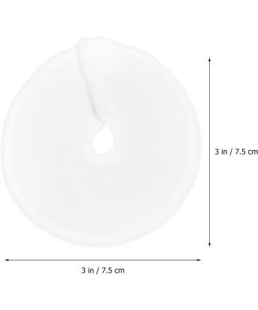 Artibetter Feeding Tube Accessories 28Pcs G Shape Absorbent Cotton Pads White - Buy Online on GoSupps.com