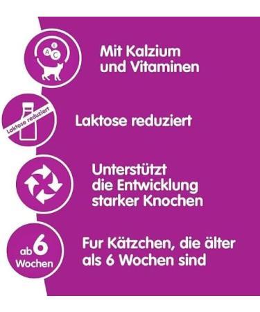 whiskas Cat milk lactose and fat reduced 6 x 200 ml. - Buy Online on GoSupps.com