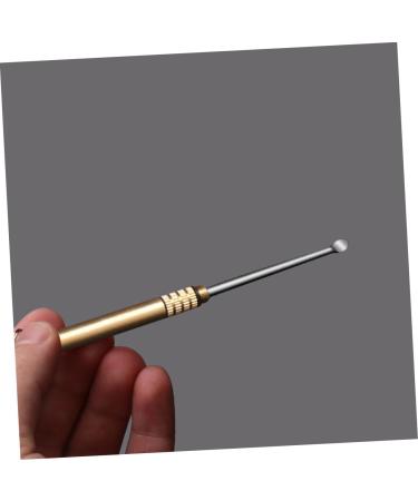 Titanium Alloy Ear Digger Spoon - Portable Ear Wax Cleaner & Removable Spoon - Buy Online on GoSupps.com