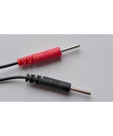 Buy Tens Electrode Connection Cables - 2 Pieces with Female Connection for International Shipping - Buy Online on GoSupps.com