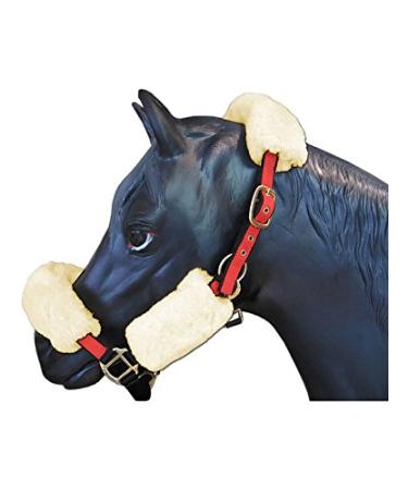 Engel Reitsport Nose protector for halter made of lambskin Nose colorful: 12 colors to choose from anthracite