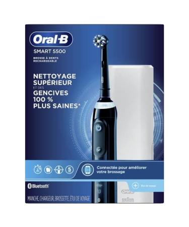 Oral-B Smart 5500 Electric Rechargeable Toothbrush  Black - Buy Online on GoSupps.com