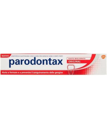 Buy 3x Parodontax Original Toothpaste 75ml for Healthy Gums & Strong Teeth + Free Beni Culinari Keychain - Best International Shipping! - Buy Online on GoSupps.com