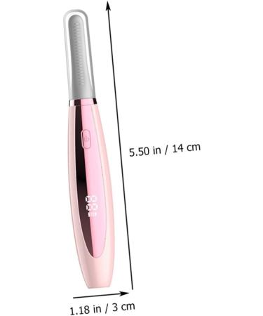 Balacoo 4pcs Heated Eyelash Curler - Ultimate Curling Tool for Perfect Lashes | Mini Pink Design - Shop Now for International Shipping - Buy Online on GoSupps.com
