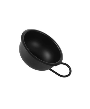 Beaupretty 2-Pack Metal Shaving Shells - Durable Wet Shave Foam & Soap Bowls Black Hair Removal Cups for Men 9.2x9.2cm - Buy Online on GoSupps.com